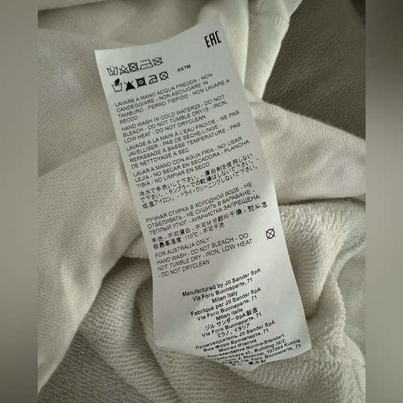 Jil Sander women’s oversize hoodie - Picture 6 of 6